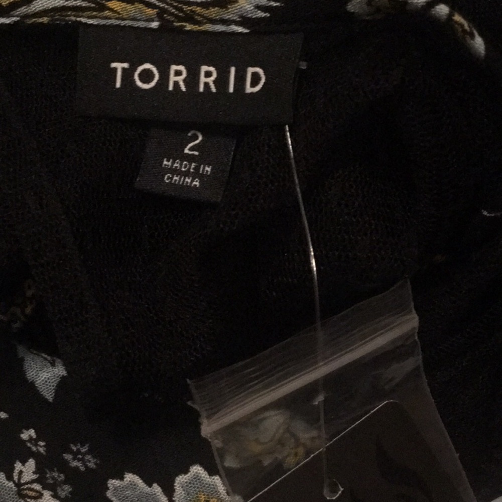 New torrid floral print dress size 2x - Picture 4 of 5